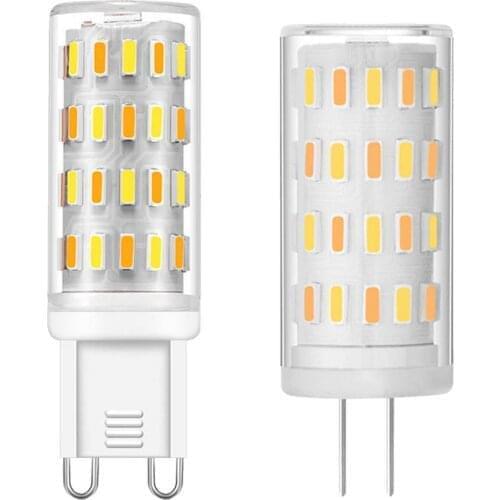 G4 G9 LED Light Bulb 220V 5W Non-Flashing Three Color Variable Light Bulb Warm White Cold Whitte Natural White Corn Lights