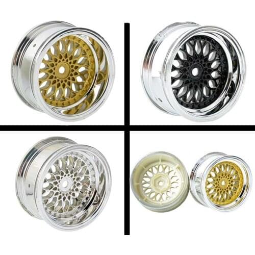 1PC 1/10 Model Racing Car Hsp 94123 D4 Nylon Wheel Hub D52mm Tire Wheel Rim for 1:10 RC Cars