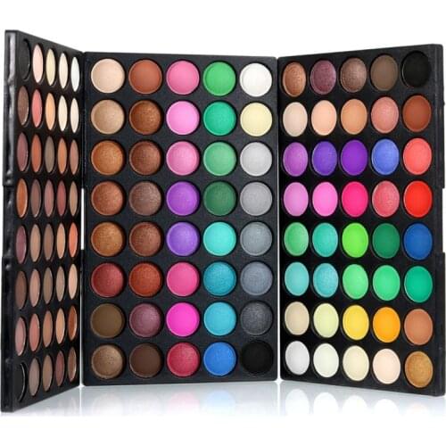 120 Color EyeShadow Pallete Long-lasting Makeup Eye Shadow Waterproof Beauty Matte Minerals Cosmetics Set Eyeshadow Palette