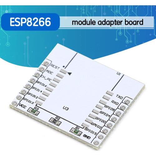 ESP8266 serial WIFI module adapter plate Applies to ESP-07, ESP-08, ESP-12E
