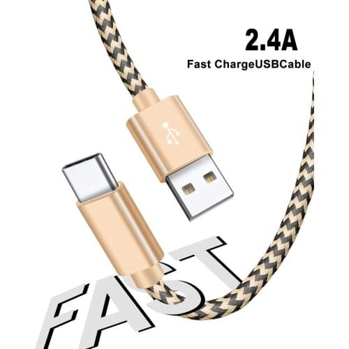 USB-C 3.1 Type C Fast Charger cable For Xiaomi mi 8 se 6x mi a1 a2 mix 2s MOTO M/Z 2018/X4/Z2 Z3 Play/Z Force
