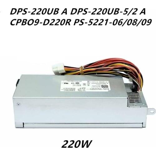 New PSU For Dell Vostro270s Inspiron3647 660s Do6s 220W Power Supply DPS-220UB A DPS-220UB-5/2 A CPBO9-D220R PS-5221-06/08/09