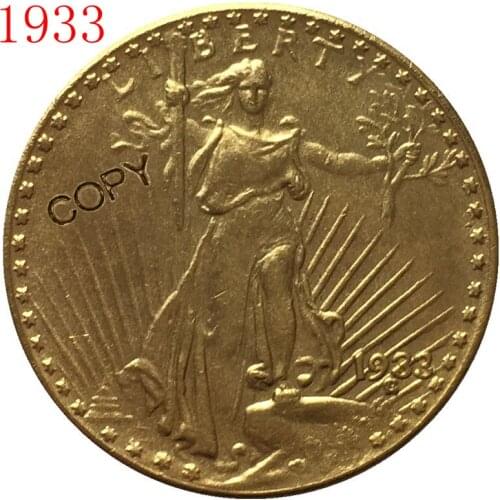 USA 1933 $20 St. Gaudens Coin Copy