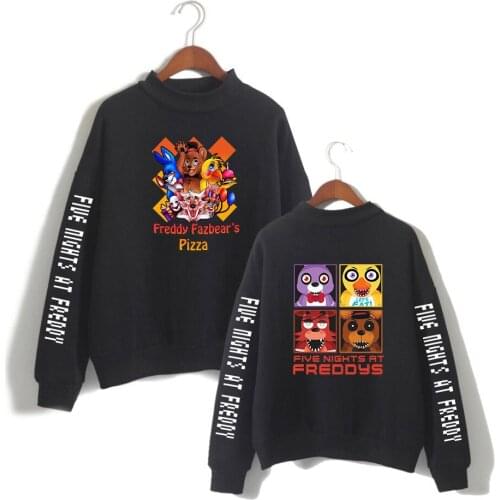 Fnaf Hoodies Sweatshirt Five Nights At FNAF Tracksuit Harajuku Cartoon Bear FNAF Hoodie Men Women Sweatshirts Fnaf