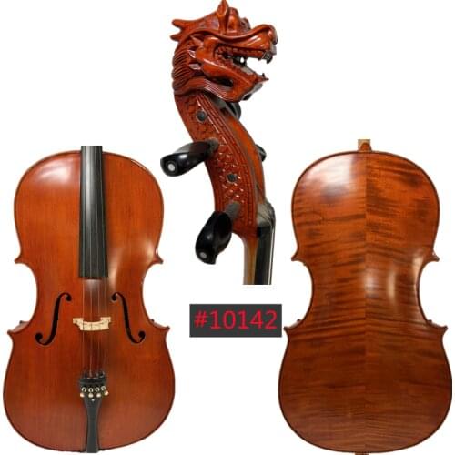 Yo-Yo Ma Beautiful sleeping dragon scroll SONG Concert cello 4/4 #10142