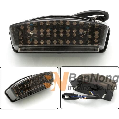 For Ducati Monster 400 600 620 695 750 800 900 1000 S2R S4R 1994-2007 Rear Tail Light Brake Turn Signals LED Light
