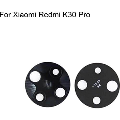 2PCS For Xiaomi Redmi K30 Pro High quality Replacement Back Rear Camera Lens Glass For Xiaomi Red mi K 30 Pro test good Parts