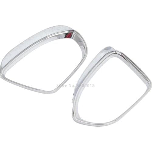 For Chevrolet Cruze 2017 2018 Chrome Rearview Side View Door Mirror Visor Sun Shade Rain Guard Shield Exterior Car Accessories