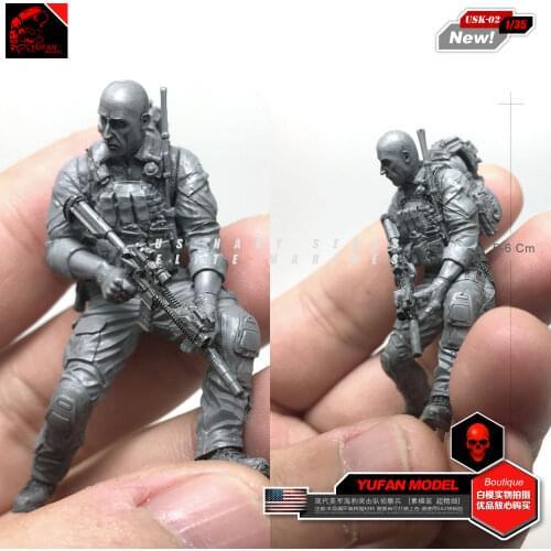 1/35 Modern US Navy SEALs Scout Resin Soldier USK-02