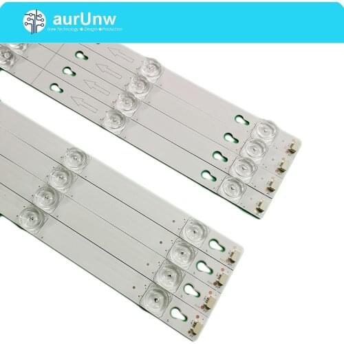 1 set =8 pcs Tira conduzida luz de fundo para LED39E330CE LED40F3300C LED40F3300DC 35017105 35017106 35016696 35016697