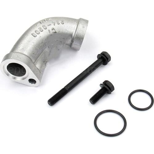 2340203 oil pump pipe for Caft 330C 336D C-9 C9 engine oil pump elbow outlet elbow screw O-ring excavator parts free shipping