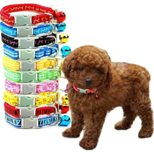 3 pieces/lot Dog Collar Small Pet Stripe Cat Collar Puppy Necklace for Small dog Pet Supplies Pet Accessories Chihuahua