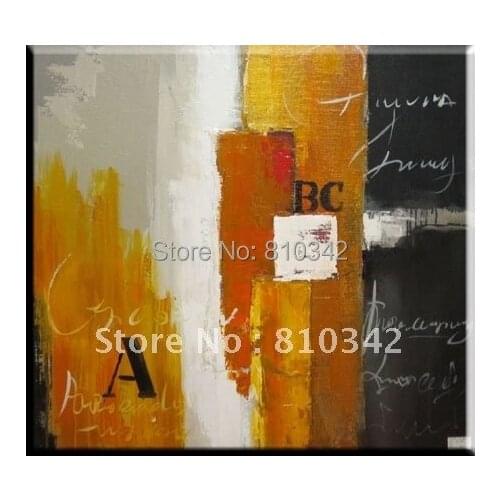 Abstract oil painting Free shipping Home supplies Gift Artwork Reproduction U2ABT601