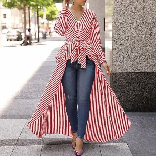 Aibo Carla Women's Striped Shirts