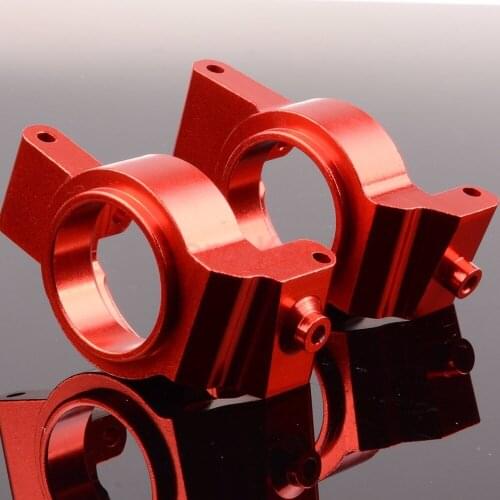 Aluminum Caster Blocks (C-hubs) Left&Right #7732 Metal For RC Car 1/5 Traxxas X-Maxx XMaxx 77076-4 77086-4