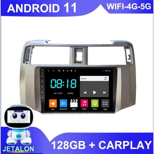 For Toyota Runner 4 Runner 2010 2015 Car Radio Stereo GPS Navigator Rom Autoradio 2Din Android 11 Bluetooth Multimedia Player