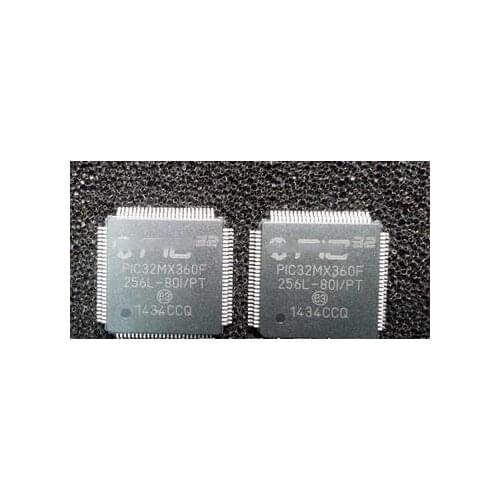 IC new original PIC32MX360F256L-80I/PT PIC32MX360F256L 100