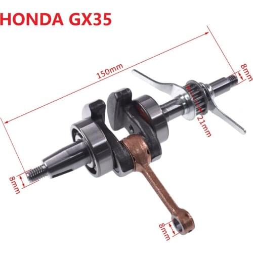 Crankshaft Crank Shaft Assembly For Honda GX35 35cc GX 35 4 Stroke Engine Accessories Free Shipping