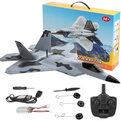 XK A180-F22 Aircraft Model Brushless Fixed Wing 3D/6G Remote Control Aircraft 2.4G Remote Control Drone