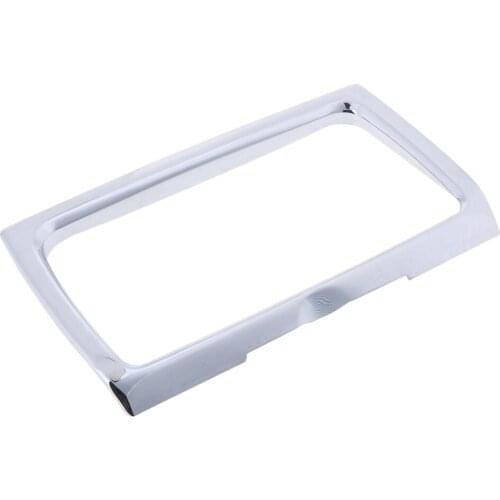 Motorcycle Chrome Tri-Line Gauge Trim for Harley Electra Glide/ Street Glide