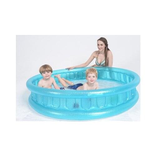 New childrens swimming pool polygonal oversized pool outdoor folding game pool