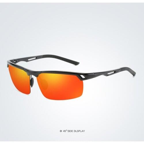 2019 Summer Style Classic Style Rimless Al-Mg Leg Polarized Sunglasses Men Women Polarized Sun Glasses Shopping Party