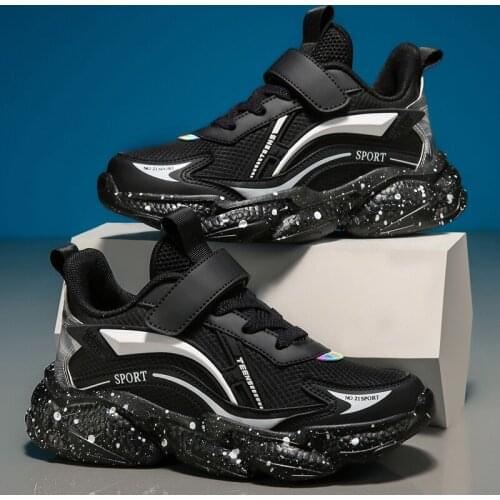 Casual Children Shoes Sneakers for Boys Girls Sports Shoes Lightweight Kids Leather Waterproof Fashion Walking Boy Shoes