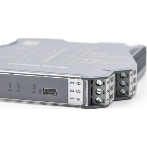 2 inputs PT100 2 outputs 4-20mA Temperature converter 4-20mA PT100