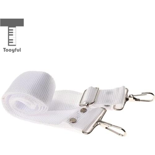 Tooyful Adjustable Nylon Thickened Snare Drum Strap Belt DIY for Parade Marching Snare Drum Accessory