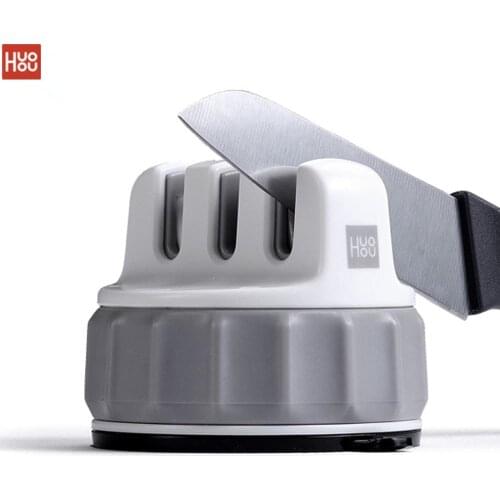 Youpin HUOHOU Fixable Sharpen Stone Trible Wheel Whetstone Sharpeners Sharpening Tool Grindstone