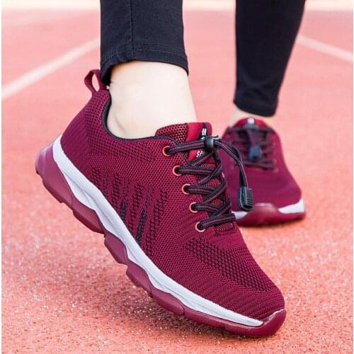 New arrival Autumn Ladies Sneakers Breathable Women Casual Shoes Woman Fashion Outdoor wear elderly Walking shoes tenis feminino