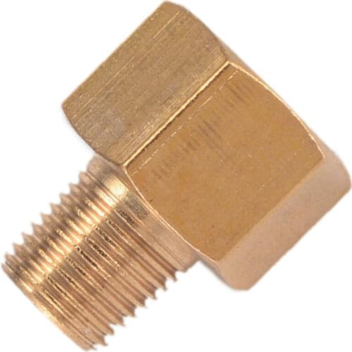 1 Pcs Brass BSP-NPT Adapter 1/8 Male BSPT To 1/4 Female NPT Pipe Fitting Tool Parts Tools For Auto Repair Tools Accessories