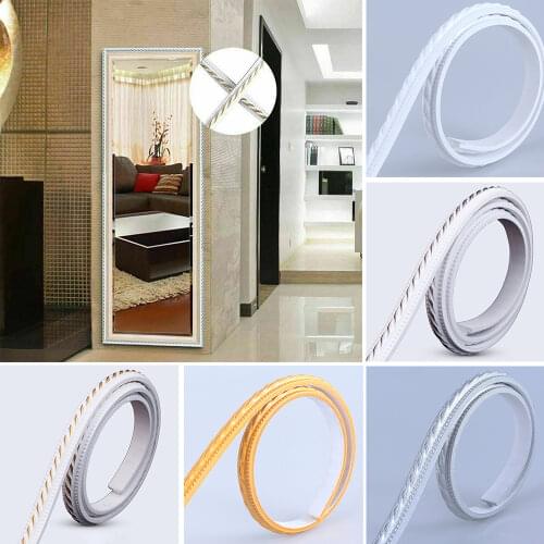 Ribbon Panel Moulding Rope Home Decor TV backgroundsdoor frames PVC Bendable