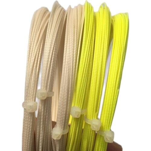 10pcs quality ZARSIA bulk string badminton racket strings,0.70mm Gauge badminton strings no packing 28LBS