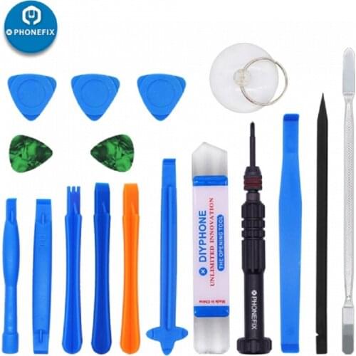17 in 1 Mobile Phone Repair Tools Kit Multi Opening Tools Kit Screwdriver Set for iPhone 11 Pro X XS 8 7 6S 6 Plus Hand Tools