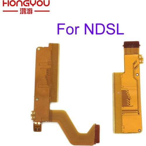 5Pcs Ribbon Cable Flex Top LCD Screen For Nintendo DS Lite for NDSL Upper Under LCD Display Screen Repair For NDSL