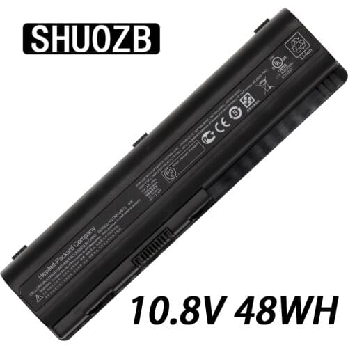Laptop Battery HSTNN-UB73 HSTNN-XB72 HSTNN-XB73 10.8V 48Wh for HP Pavilion DV4 DV5 DV6 G71 G50 G60 G61 G70 DV6 DV5T HDX16 SHUOZB