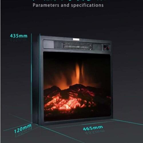 Free shipping cheap 18 inch insert electric fireplace with remote control