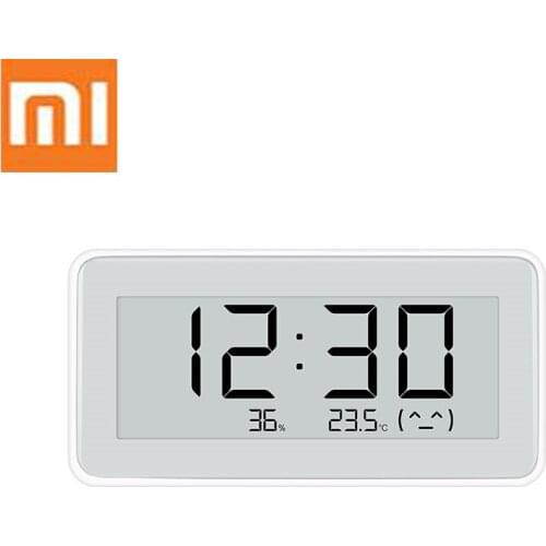 Xiaomi Mijia BT4.0 Wireless Smart Electric Digital clock Indoor&Outdoor Hygrometer Thermometer LCD Temperature Measuring Tools