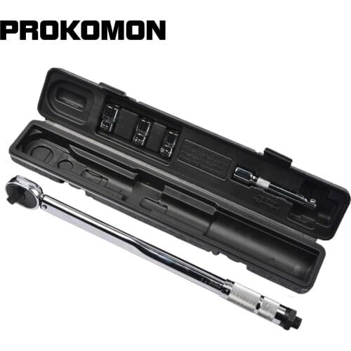 Ratchet Drive Torque Wrench 1/2" Square Drive 28 -210Nm Socket Wrenche Tools