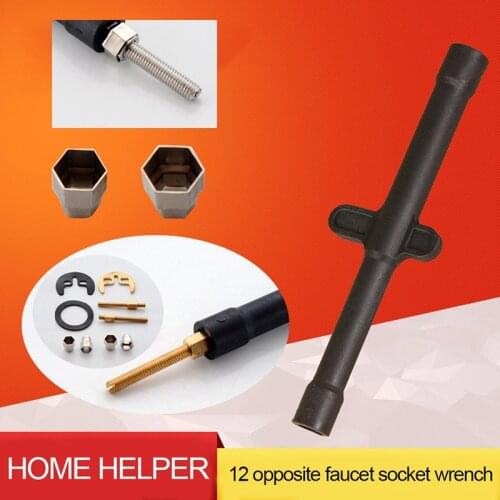 9/10/11/12mm Parts Double End Wrench Fixing Horseshoe Faucet Accessories Mounting Socket Remove Tool Screw Rod Installation