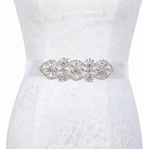 European and American lady crystal belt new style birthday party entertainment girl belt ribbon 275 cm