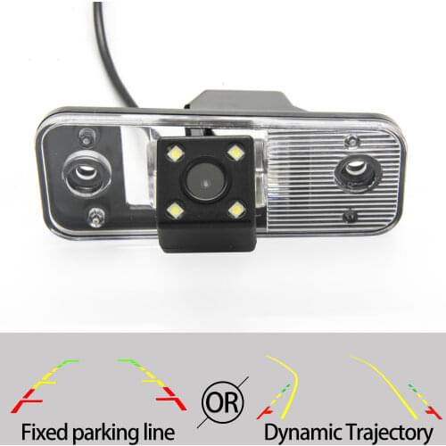 Fixed Or Dynamic Trajectory Rear View Camera For Hyundai Santa Fe IX45 2009 2010 2011 2012 Azera Car Reverse Parking Monitor