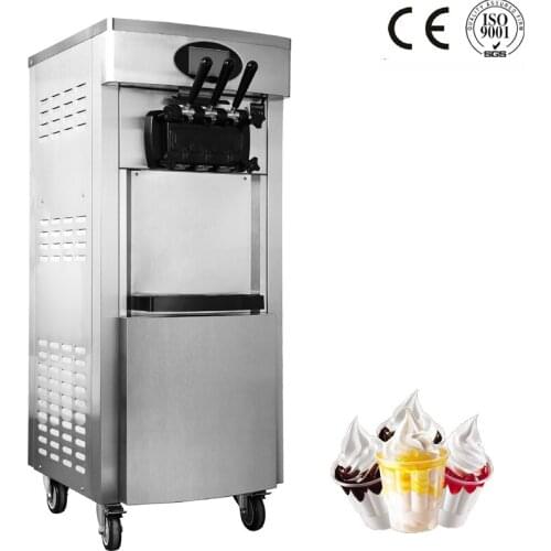 Commercial ice cream soft machine vertical dessert shop ice cream machine cheap ice cream machine