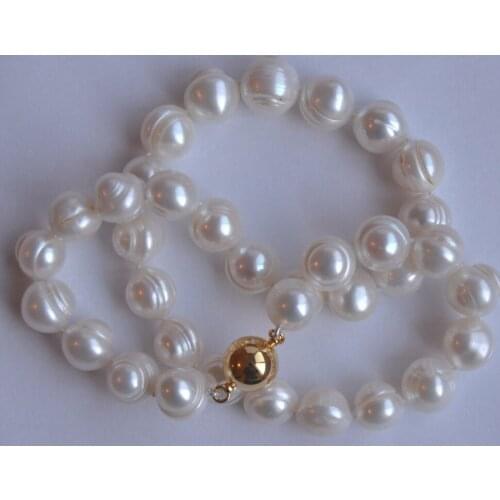 Beautiful! 2Strands 8-9mm Natural Black & White Akoya Cultured Pearl Necklace