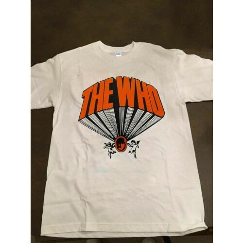 The Who Keith Moon Drum Kit T-shirt Drums Mod 60s TourSize S to 3XL Print T-Shirt Male Brand