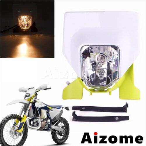 Dirt Motorcycle Headlamp Headlight Cover Enduro Head Light for FC 250 350 450 FX 350 450 FE TE 125 230 250 300 350 450 501TX 300
