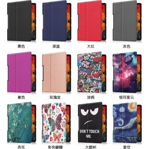 New For Lenovo Yoga Tab 5 10.1 inch Bracket Coque Case Lenovo Yoga Smart Tab YT-X705 10.1 inch Capa Cover Flip Leather Cover
