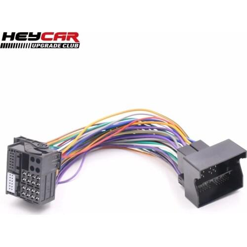 Upgrade Quadlock Extension 40 pin Adapter Cable For VW Golf VI Jetta 5 6 MK5 MK6 Passat B6 B7 TIGUAN RCD330 RCD510 RNS510