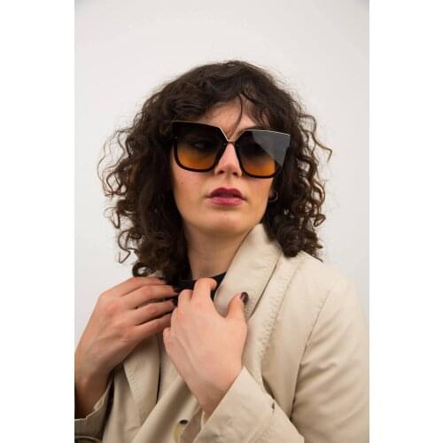 Vintage Oversize Different Model Dieh Green Sunglasses 2021 New Season Fashion Trend Ladies High Quality Sunglasses UV400